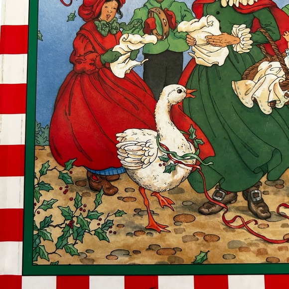 The Real Mother Goose Book of Christmas Carols by Laurence Schorsch (1994) - Picture 2 of 9